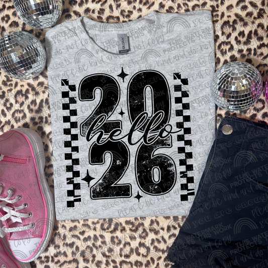 Hello 2026 Stacked PNG File