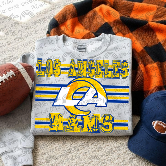 Rams Stripes PNG File