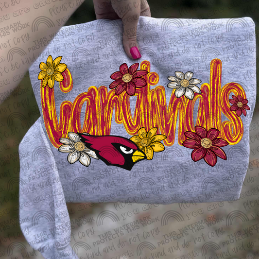 Cardinals Flowers PNG File