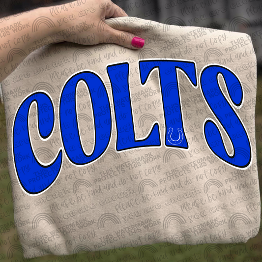 Colts With and Without Logo- 2 PNG Files