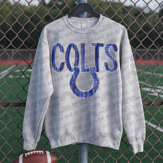 Colts Leopard Shimmer PNG File