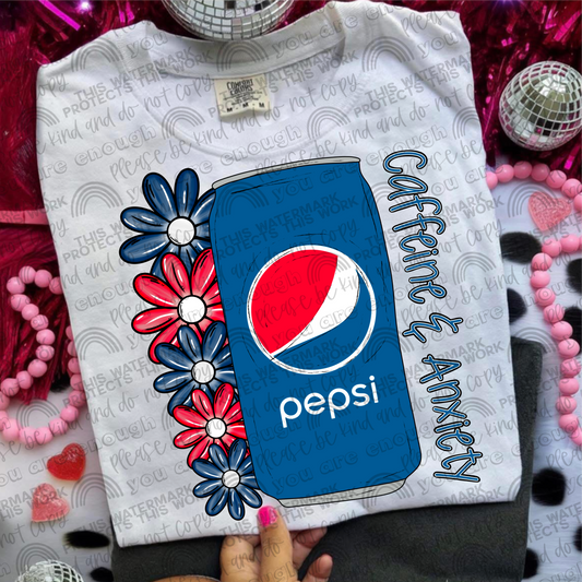 Caffeine & Anxiety Pepsi PNG File