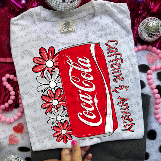 Caffeine & Anxiety Coke PNG File