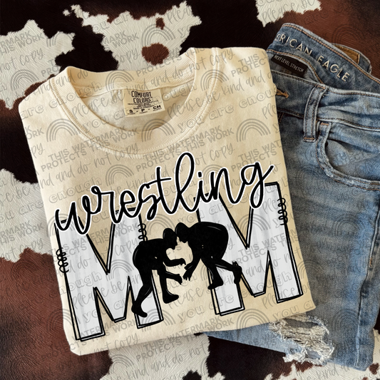 Wrestling Mom PNG File