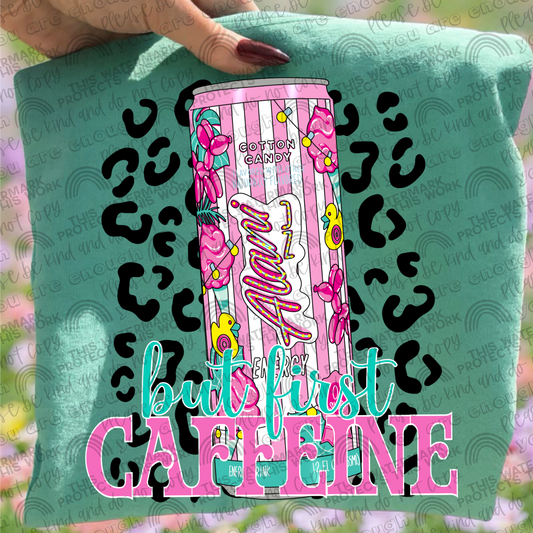 But First Caffeine Leopard Alani Drinks Bundle- 9 PNG Files