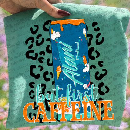 But First Caffeine Leopard Alani Drinks Bundle- 9 PNG Files