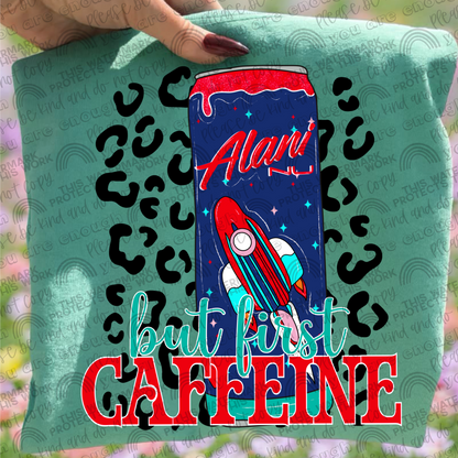 But First Caffeine Leopard Alani Drinks Bundle- 9 PNG Files