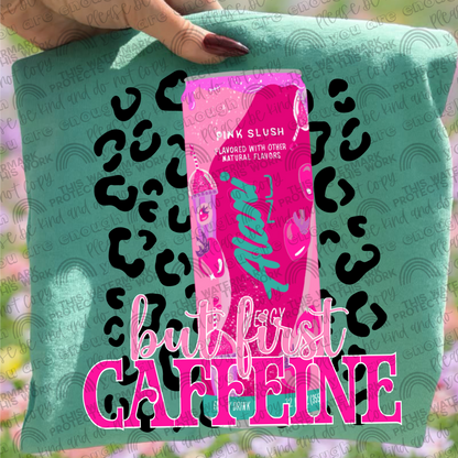 But First Caffeine Leopard Alani Drinks Bundle- 9 PNG Files