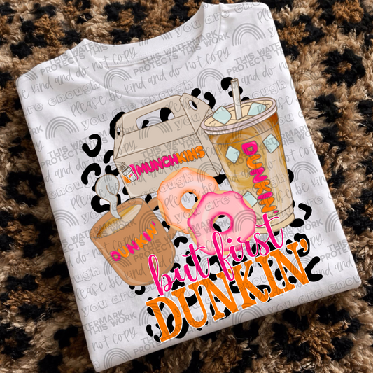 But First Dunkin PNG File
