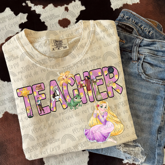 Teacher Characters Bundle- 8 PNG Files