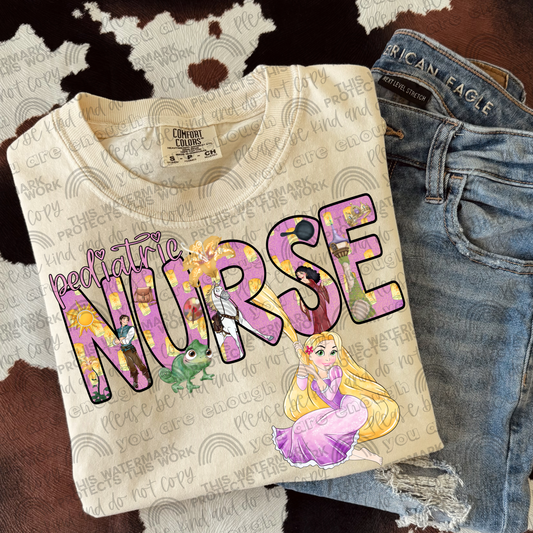 Pediatric Nurse Characters Bundle- 8 PNG Files