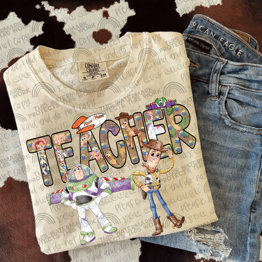 Teacher Toy Story PNG File