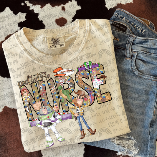 Pediatric Nurse Toy Story PNG File