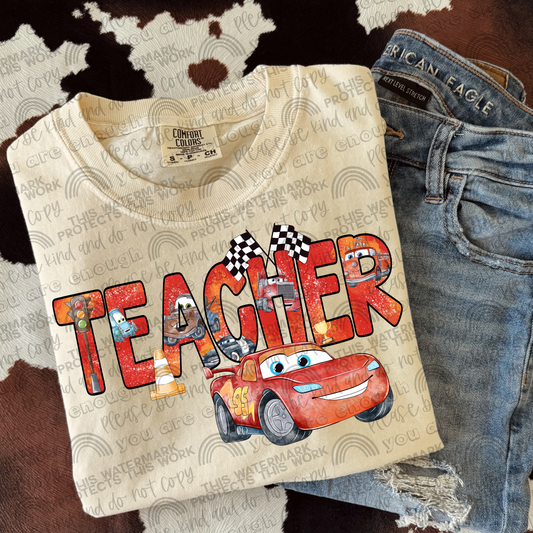 Teacher Cars PNG File