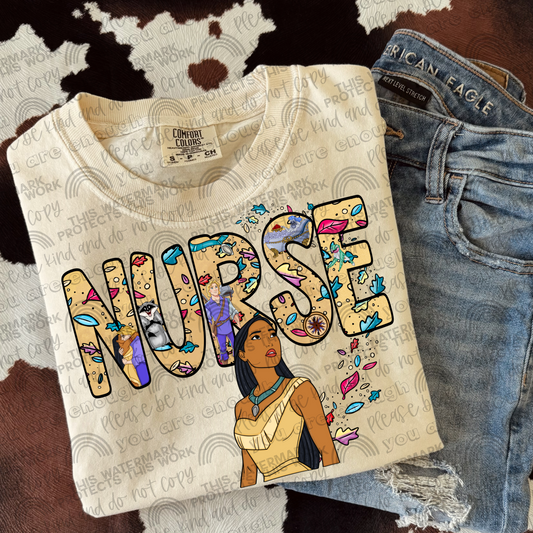 Nurse Pocahontas PNG File
