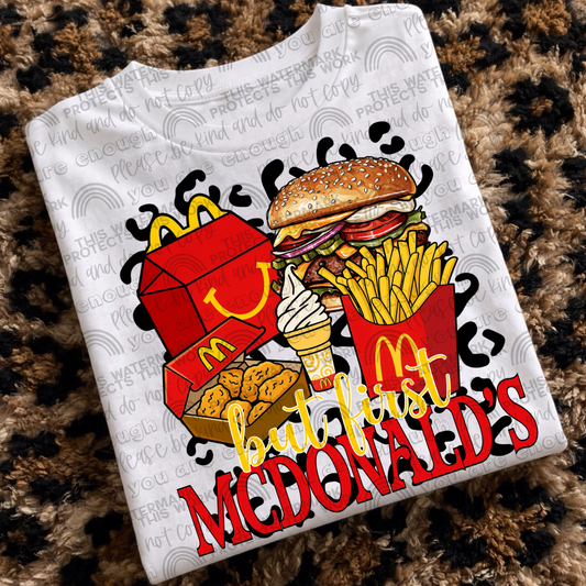But First McDonald’s PNG File