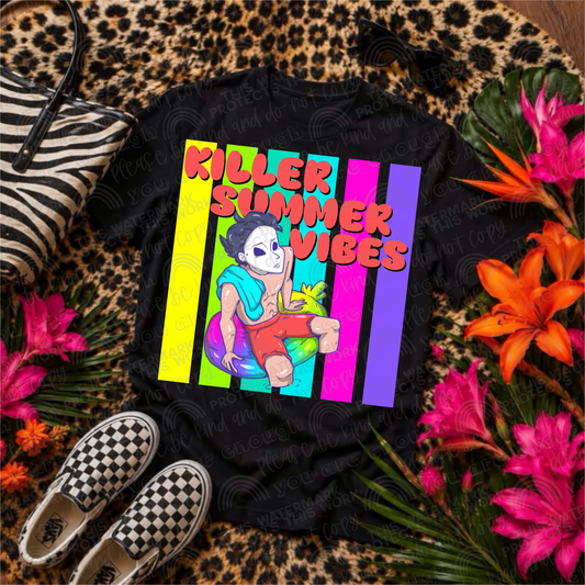 Killer Summer Vibes Myers PNG File