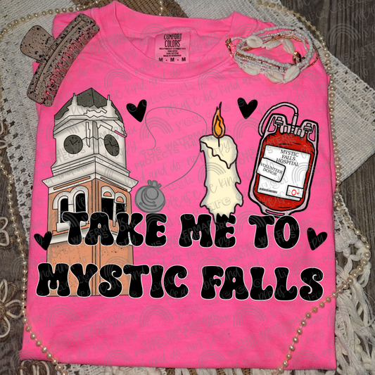 Take Me To Mystic Falls PNG File
