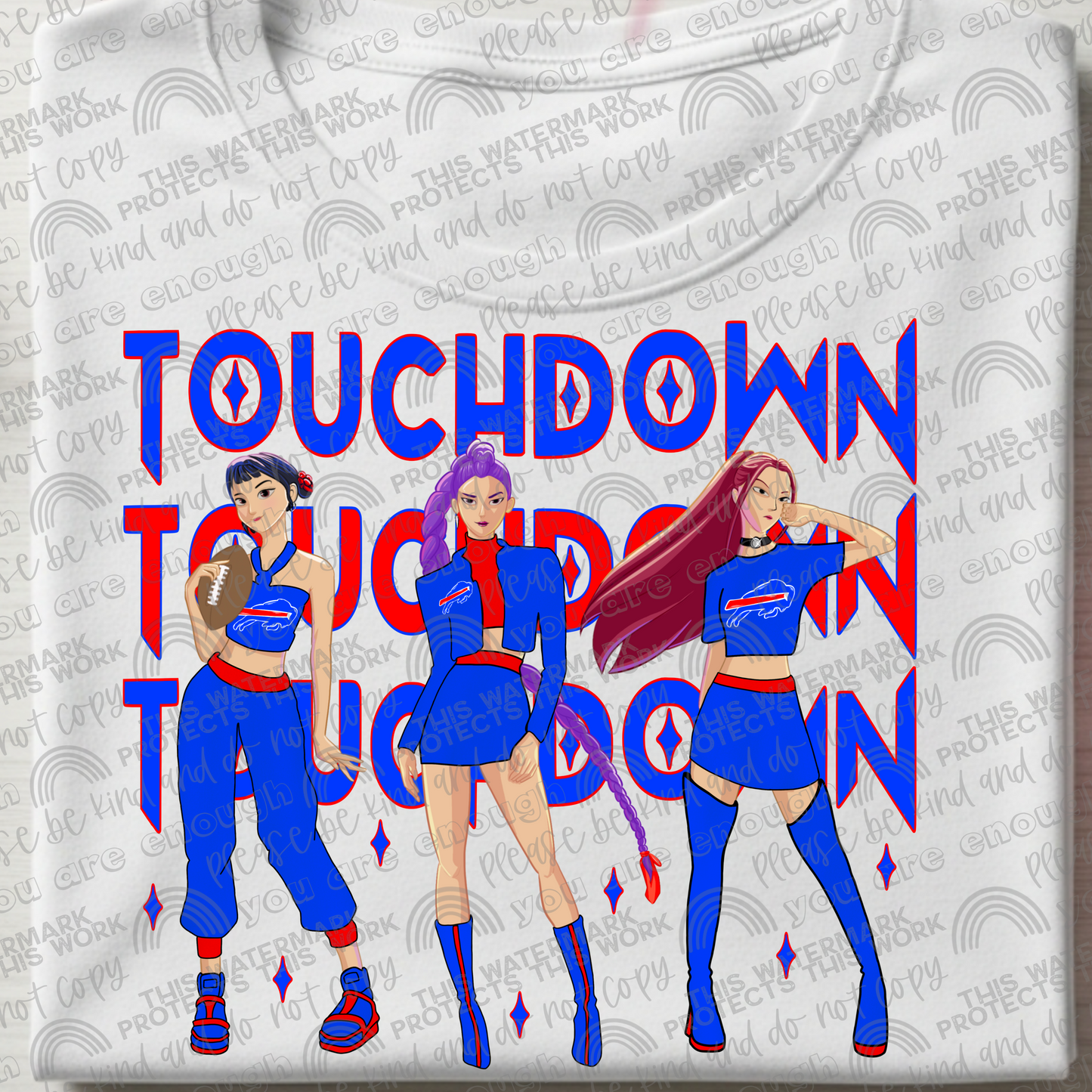 Touchdown KPDH Bills PNG File