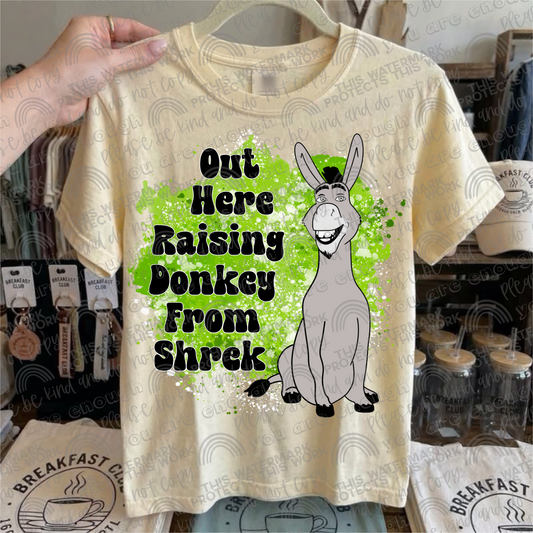 Out Here Raising Donkey & Definitely Donkey- 2 PNG Files