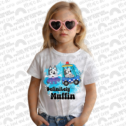 Out Here Raising Muffin & Definitely Muffin- 2 PNG Files