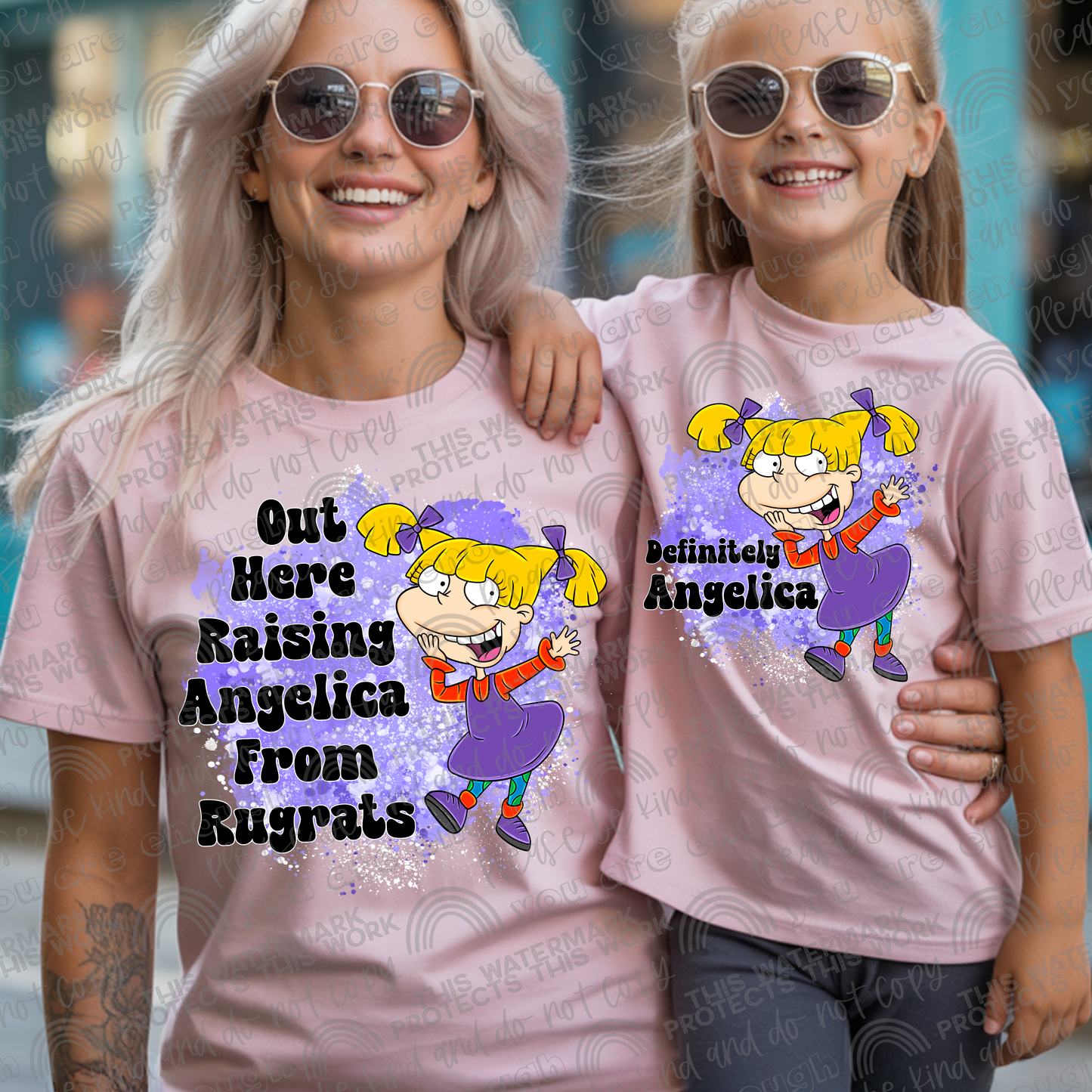 Out Here Raising Angelica & Definitely Angelica- 2 PNG Files
