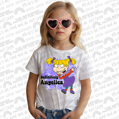 Out Here Raising Angelica & Definitely Angelica- 2 PNG Files