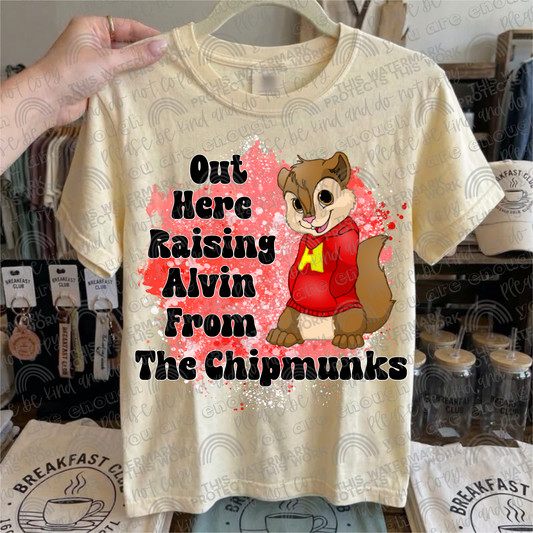 Out Here Raising Alvin & Definitely Alvin- 2 PNG Files