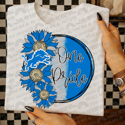 Lions One Pride Sunflowers with Sleeve- 2 PNG Files