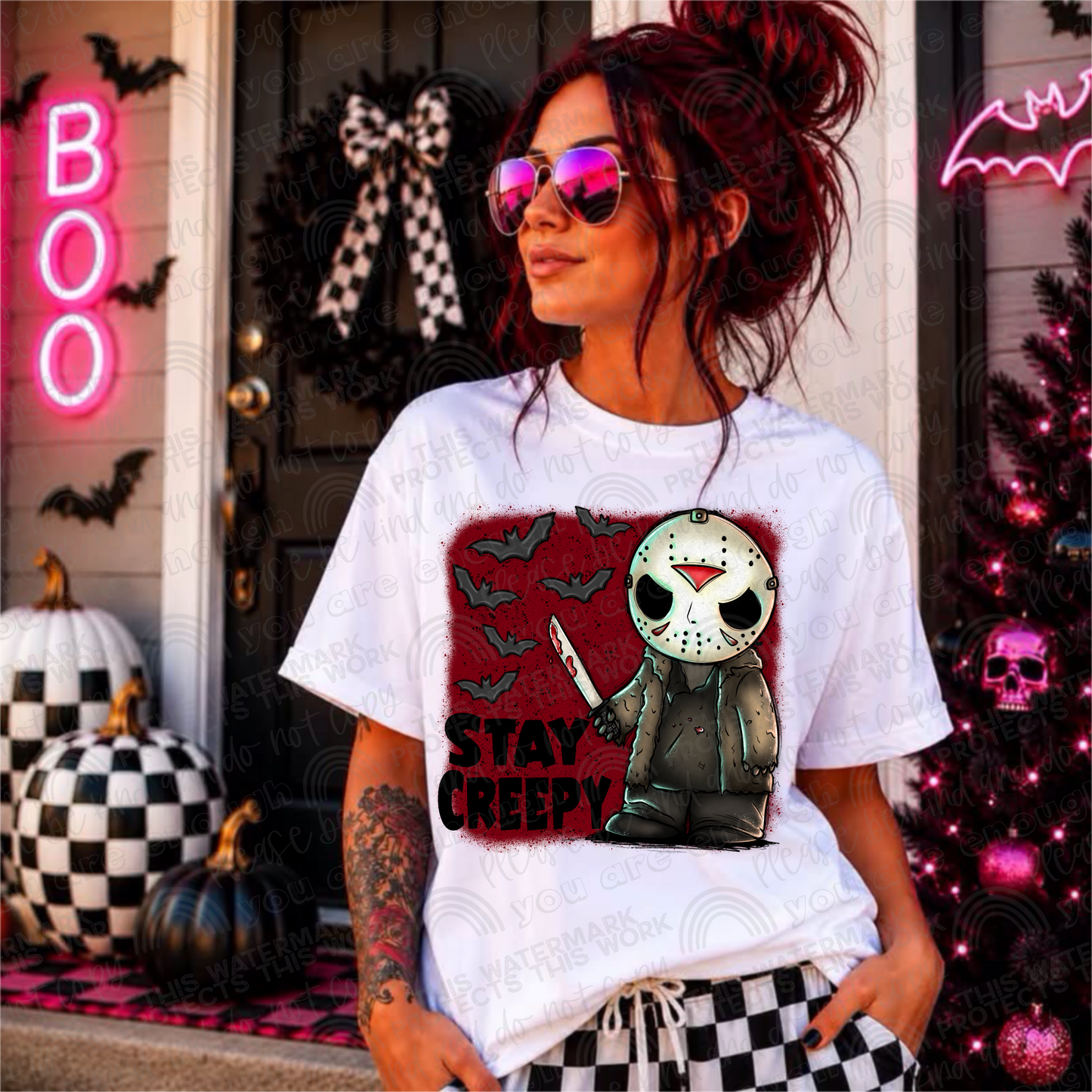 Stay Creepy Jason PNG File