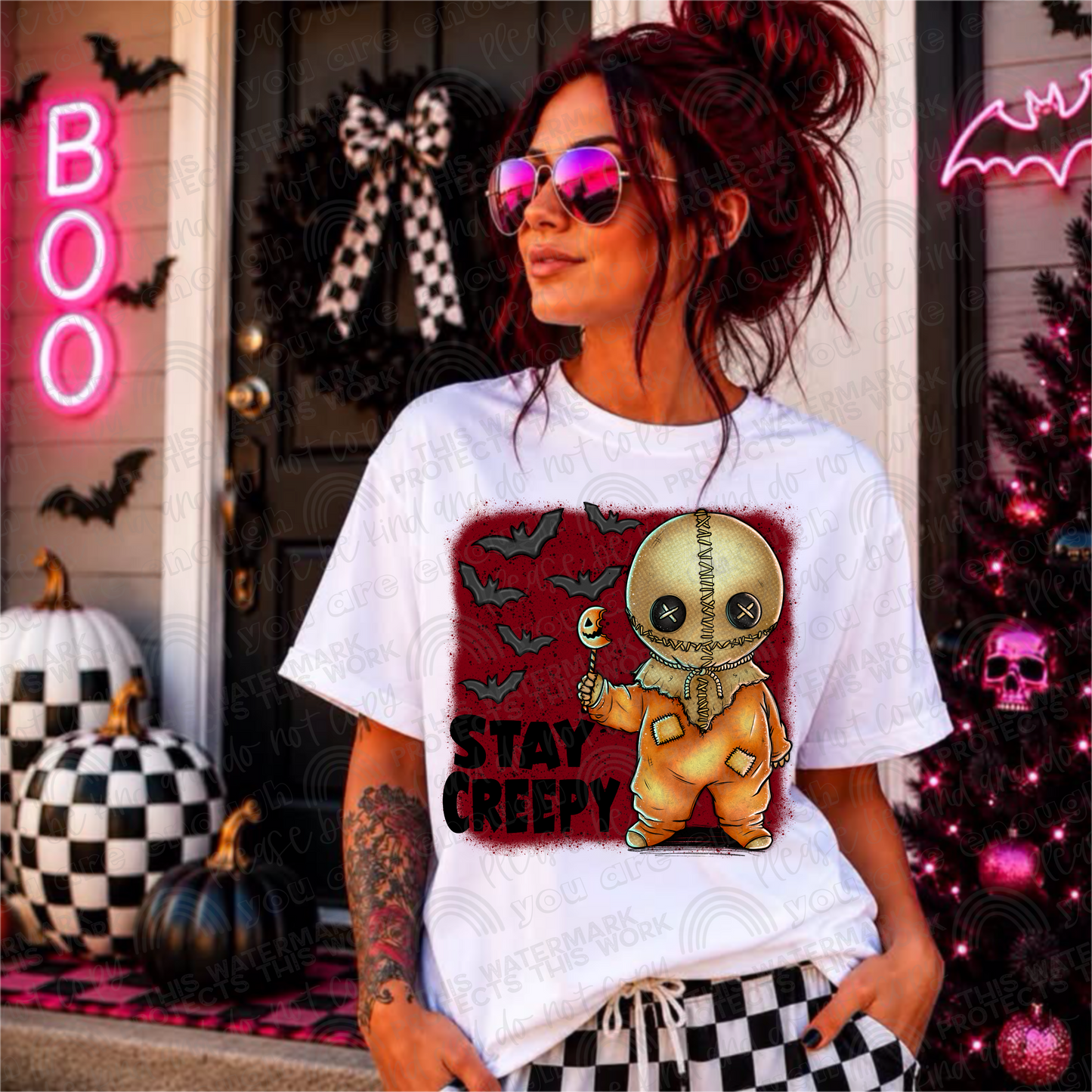 Stay Creepy Sam PNG File