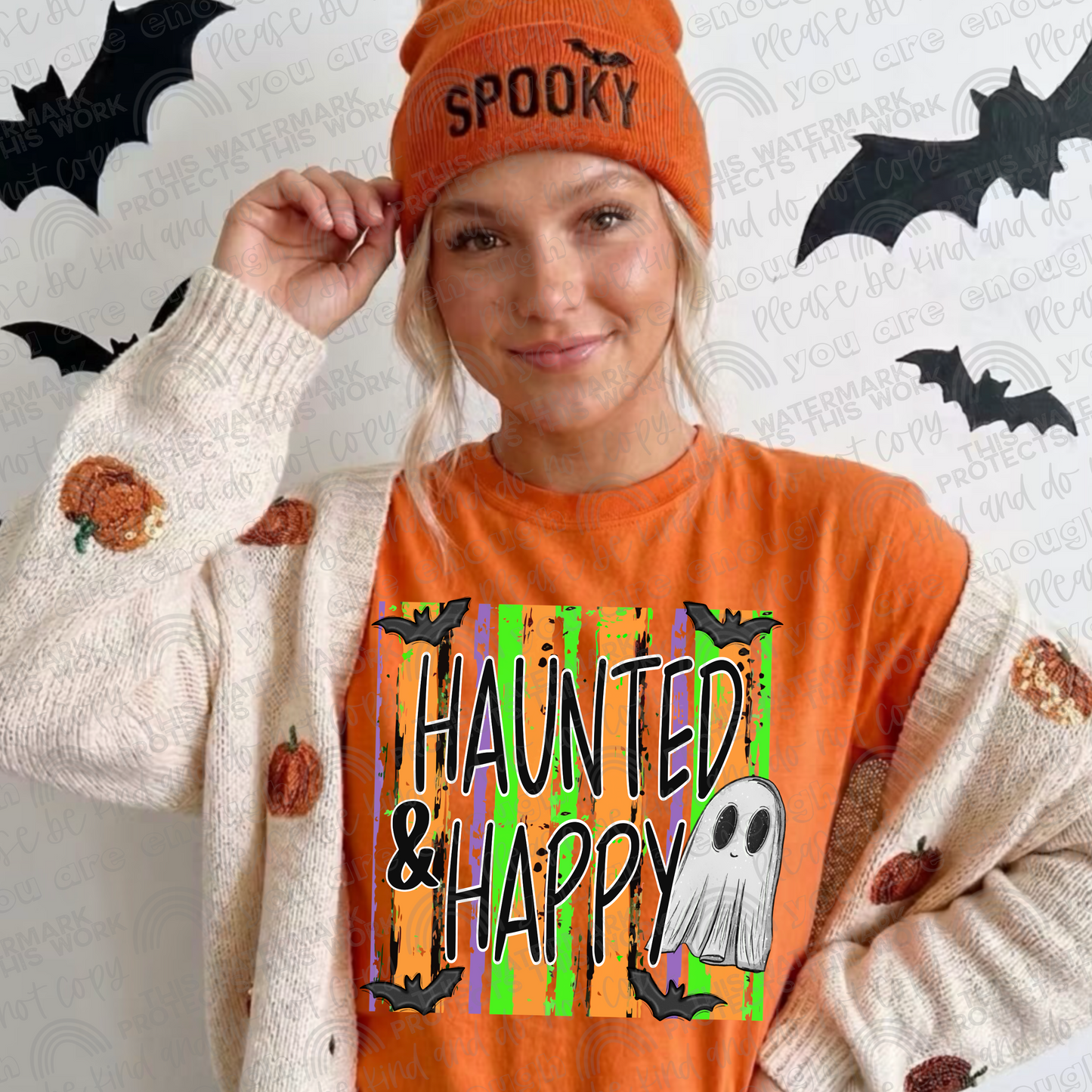 Halloween Striped Bundle- 11 PNG Files