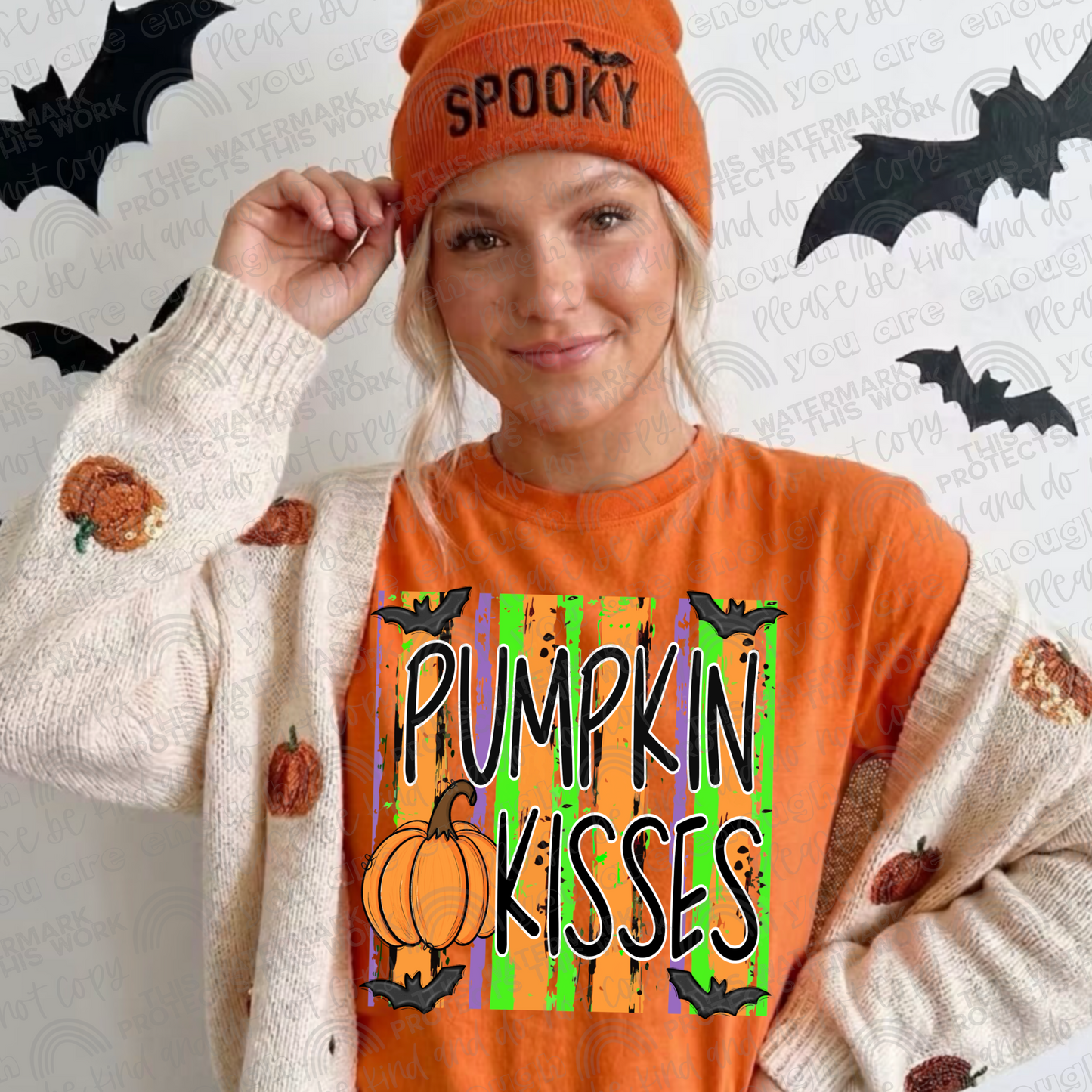 Halloween Striped Bundle- 11 PNG Files