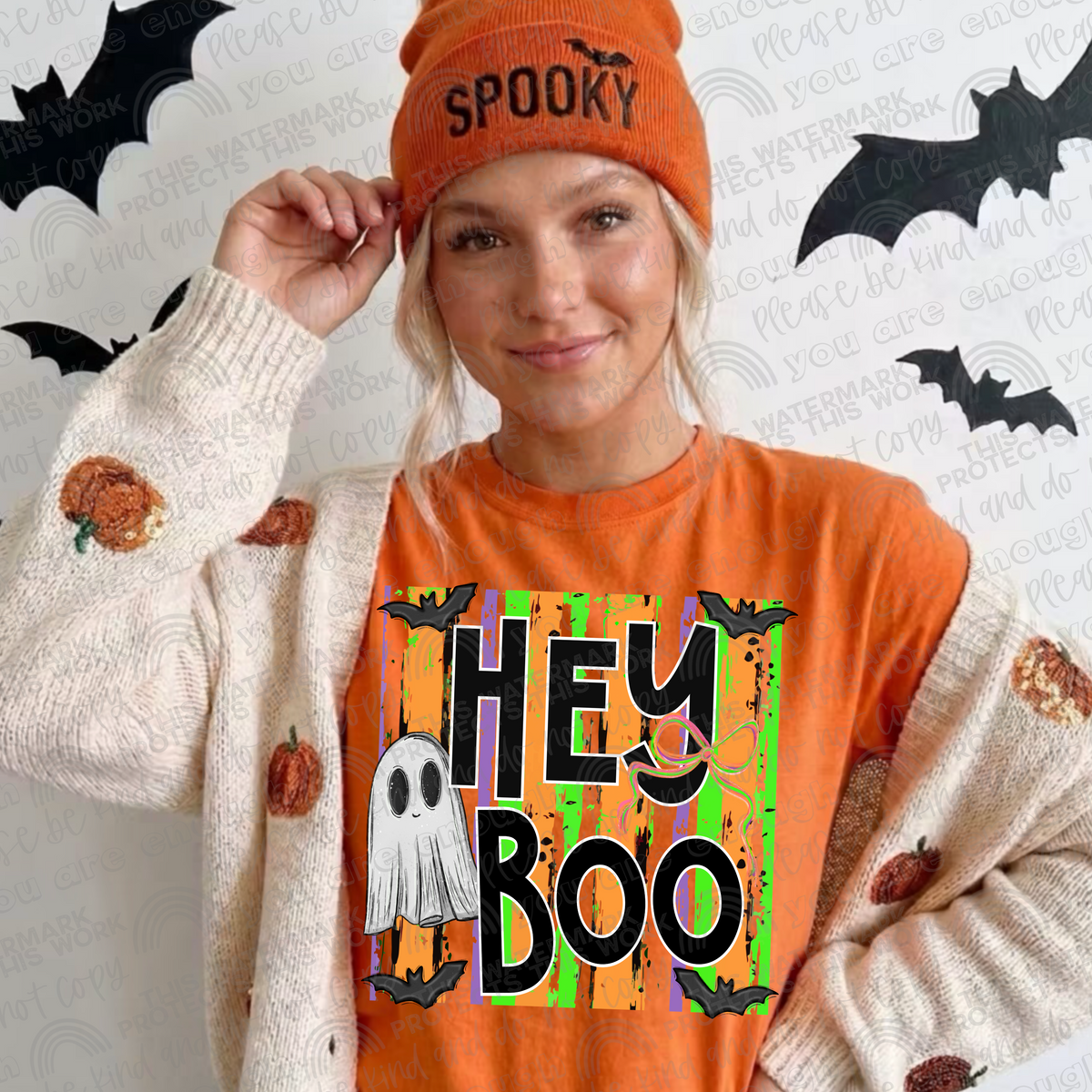Halloween Striped Bundle- 11 PNG Files