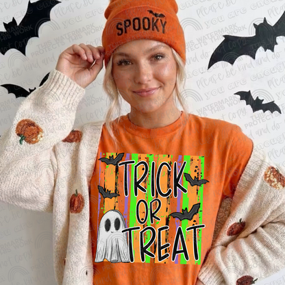 Halloween Striped Bundle- 11 PNG Files