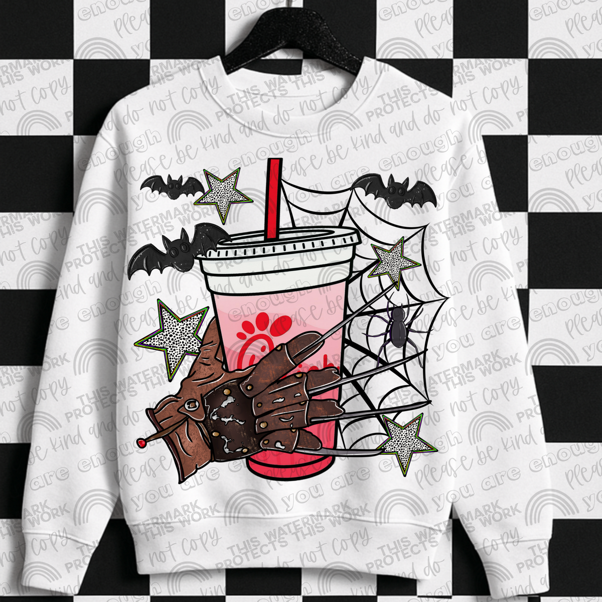 Freddy Hand Drinks & Snacks Bundle- 43 PNG Files