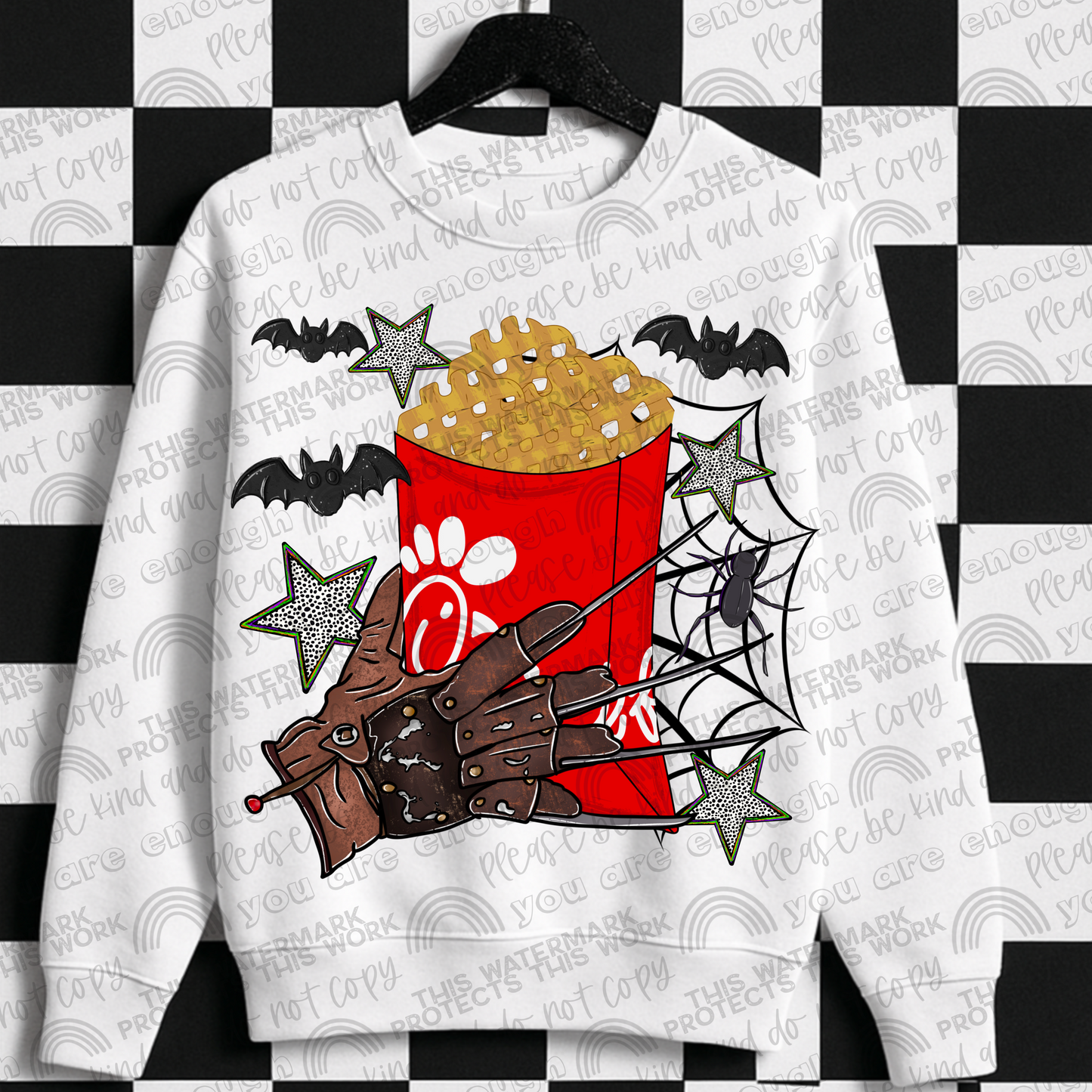 Freddy Hand Drinks & Snacks Bundle- 43 PNG Files