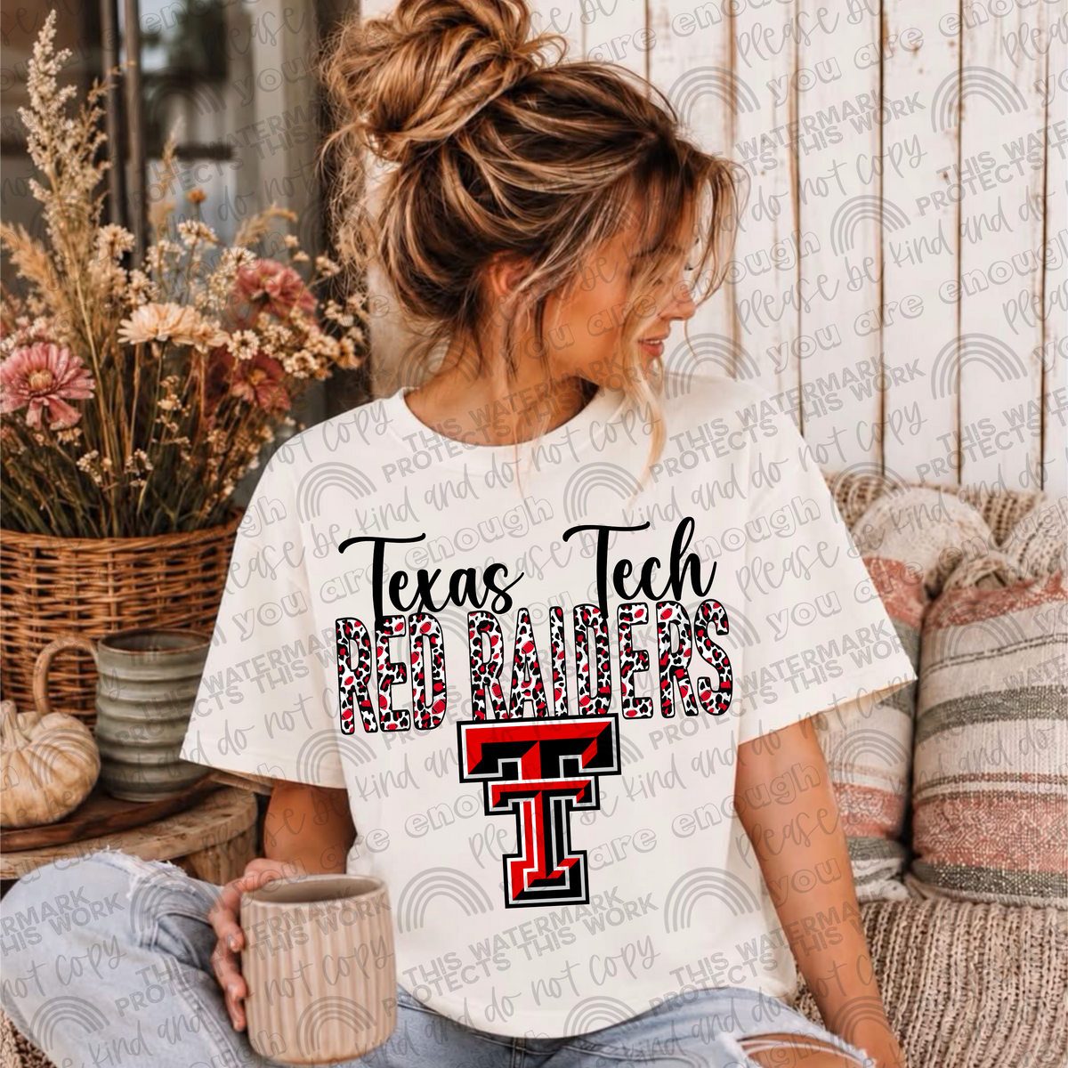 Texas Tech Leopard PNG File