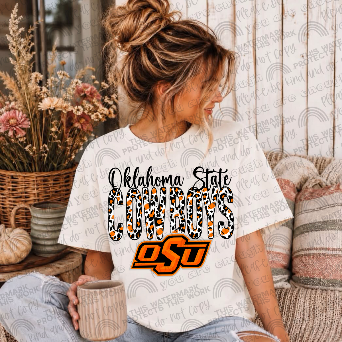 OSU Leopard PNG File
