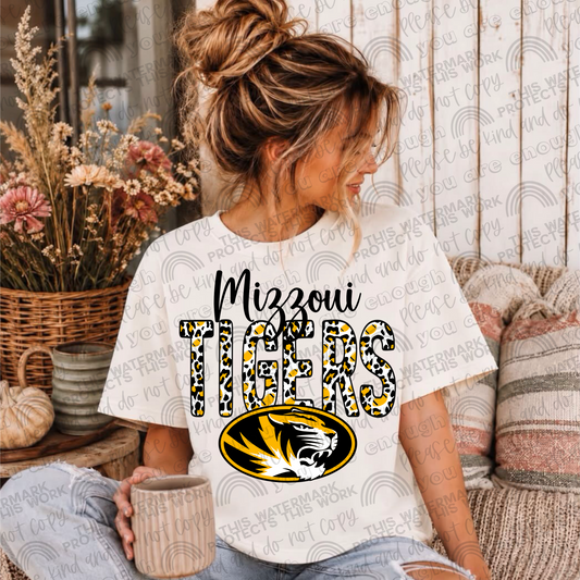 Missouri Tigers Leopard PNG File