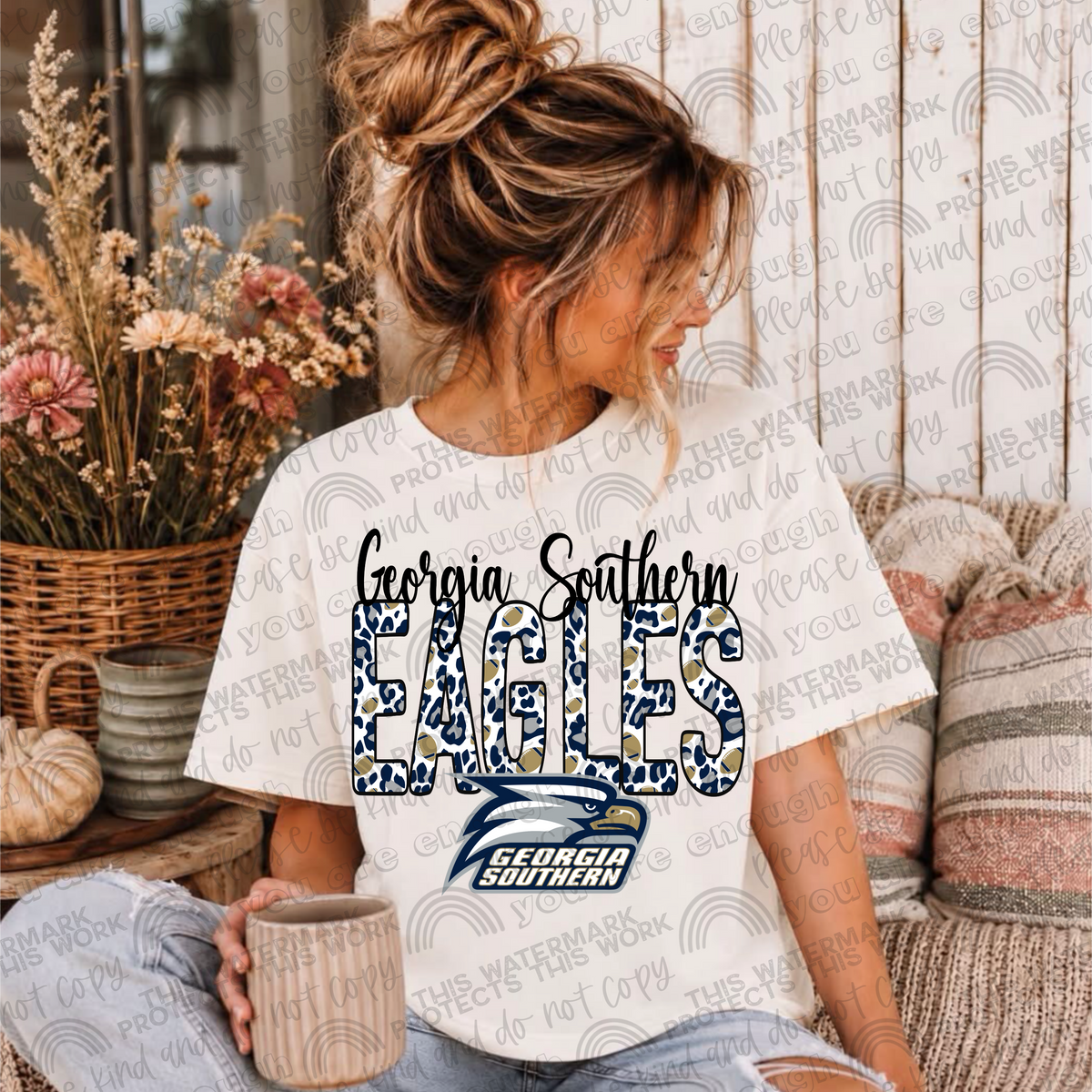 Georgia Southern Leopard PNG File