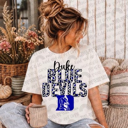 Leopard College Football Bundle- 54 PNG Files