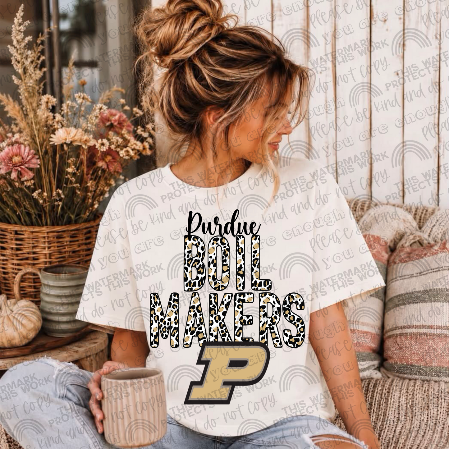 Purdue Leopard PNG File