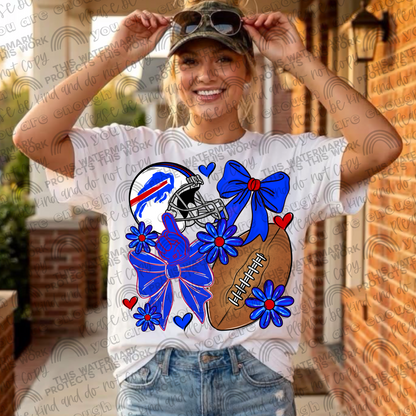 Bills Bows with Pocket and Sleeve- 3 PNG Files