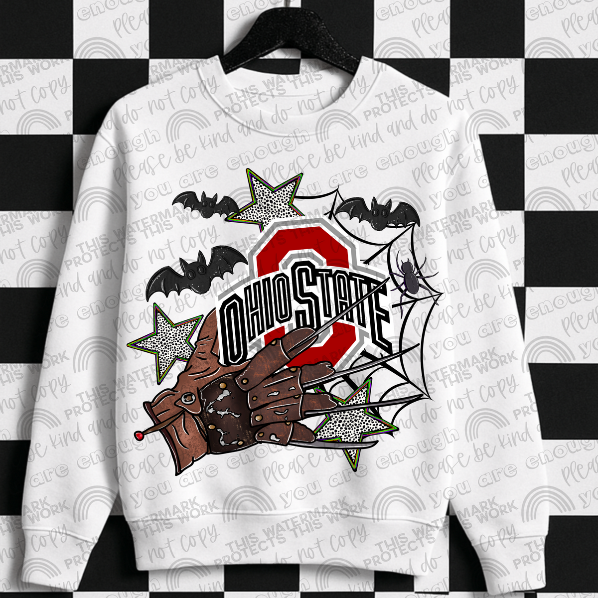 Ohio State Freddy Hand PNG File