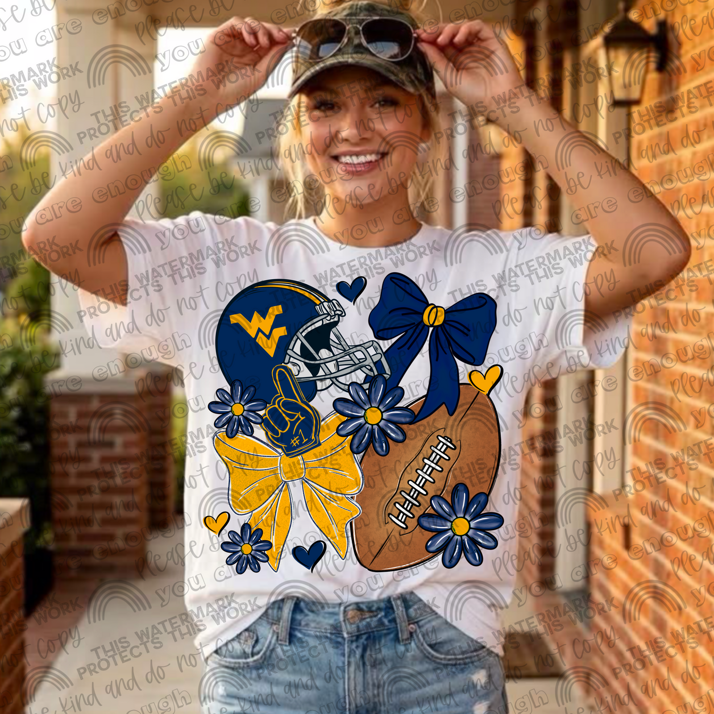 West Virginia Bows with Pocket and Sleeve- 3 PNG Files