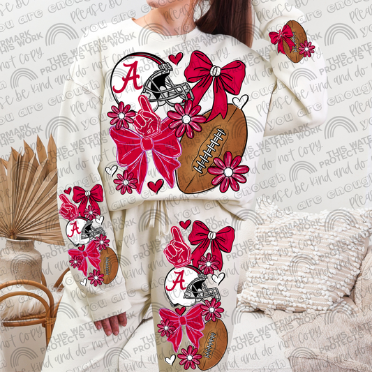 Alabama Bows with Pocket and Sleeve- 3 PNG Files