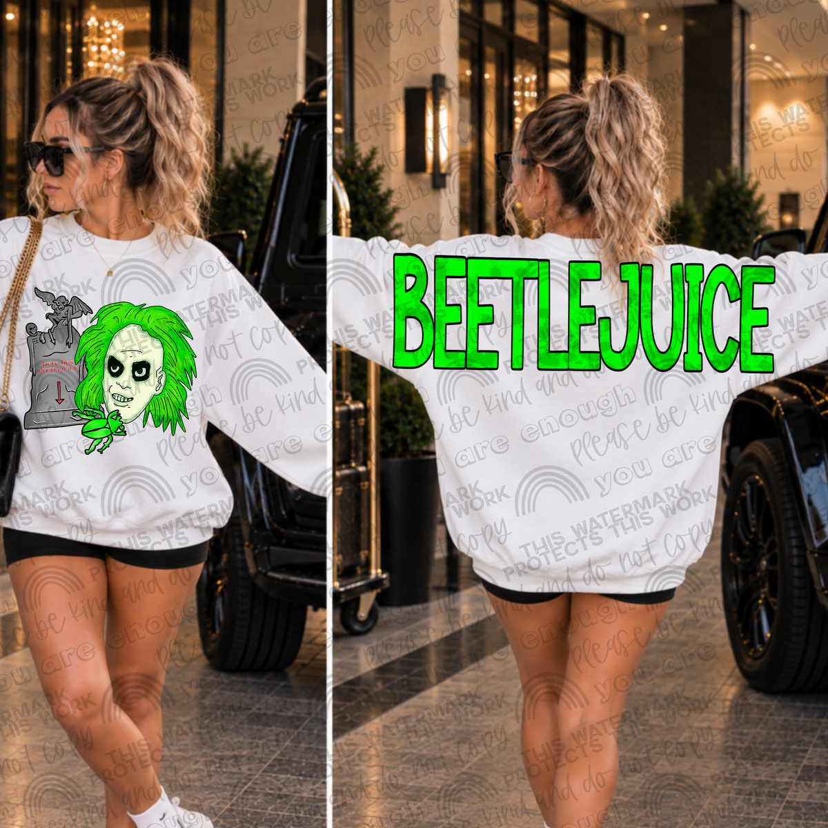 Halloween Big Backs Bundle- 20 PNG Files