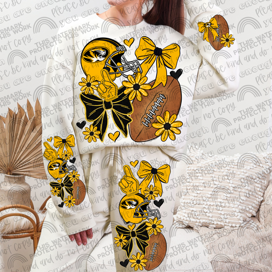 Missouri Tigers Bows with Pocket and Sleeve- 3 PNG Files
