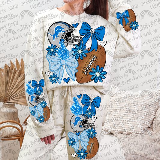Lions Bows with Pocket and Sleeve- 3 PNG Files